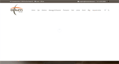 Desktop Screenshot of otiumcentrobenessere.it