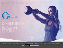 Tablet Screenshot of otiumcentrobenessere.com